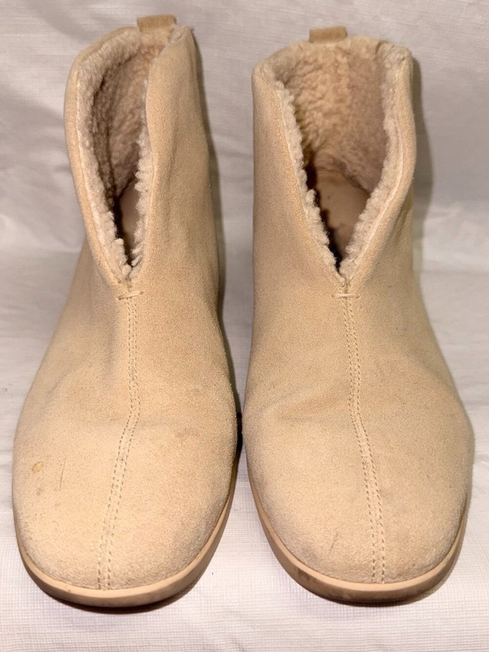 Everlane ReNew Slipper Boot in Pebble – Size 6